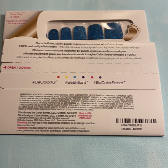 Color Street How Swede It Is Pedi - Picture 2 of 5